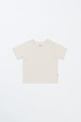 Milk pearl short sleeve baby t-shirt with lace trim – Avauma